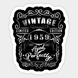 vintage since 1959 Sticker